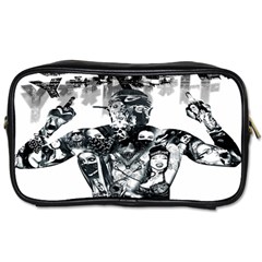 Black Music Urban Swag Hip Hop Toiletries Bags by Celenk