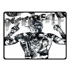 Black Music Urban Swag Hip Hop Fleece Blanket (small) by Celenk