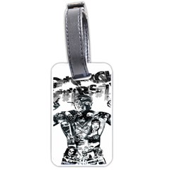 Black Music Urban Swag Hip Hop Luggage Tags (one Side)  by Celenk