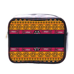 Pattern Ornaments Africa Safari Mini Toiletries Bags by Celenk