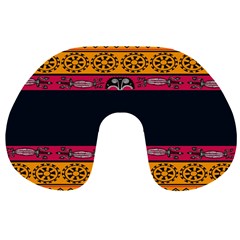 Pattern Ornaments Africa Safari Travel Neck Pillows by Celenk