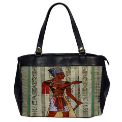 Egyptian Design Man Royal Office Handbags by Celenk