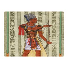 Egyptian Design Man Royal Double Sided Flano Blanket (mini)  by Celenk