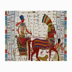 Egyptian Tutunkhamun Pharaoh Design Small Glasses Cloth by Celenk