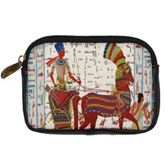 Egyptian Tutunkhamun Pharaoh Design Digital Camera Cases by Celenk