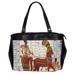 Egyptian Tutunkhamun Pharaoh Design Office Handbags (2 Sides)  by Celenk