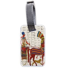 Egyptian Tutunkhamun Pharaoh Design Luggage Tags (two Sides) by Celenk