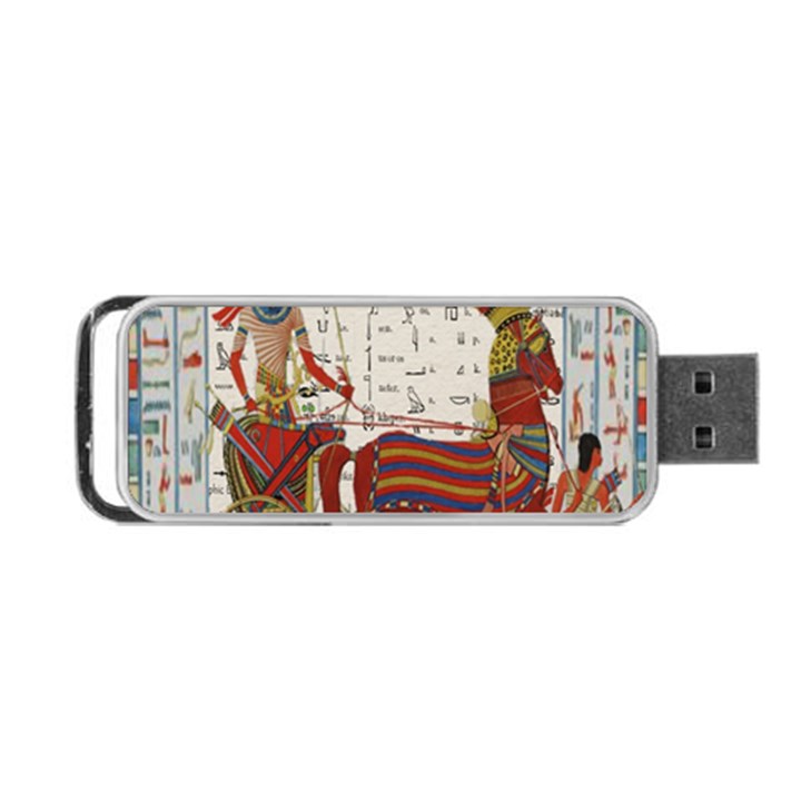 Egyptian Tutunkhamun Pharaoh Design Portable USB Flash (Two Sides)