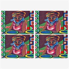 Ethnic Africa Art Work Drawing Belt Buckles by Celenk