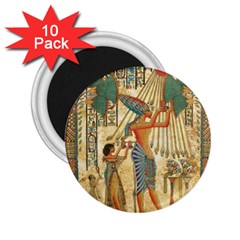 Egyptian Man Sun God Ra Amun 2.25  Magnets (10 pack) 