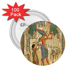 Egyptian Man Sun God Ra Amun 2.25  Buttons (100 pack) 