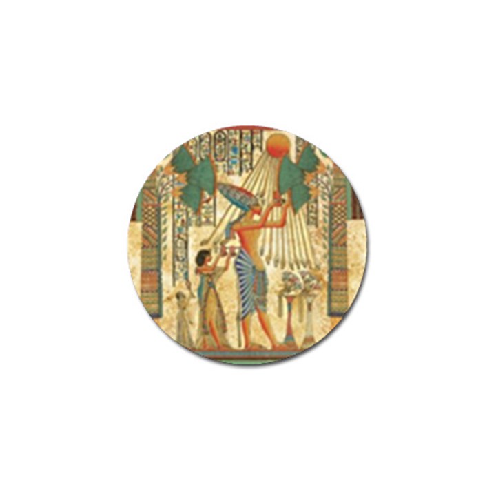 Egyptian Man Sun God Ra Amun Golf Ball Marker