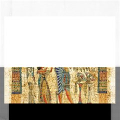 Egyptian Man Sun God Ra Amun Rectangular Jigsaw Puzzl