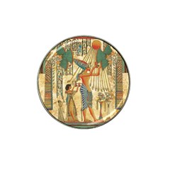 Egyptian Man Sun God Ra Amun Hat Clip Ball Marker