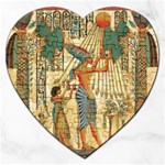 Egyptian Man Sun God Ra Amun Jigsaw Puzzle (Heart) Front