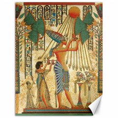 Egyptian Man Sun God Ra Amun Canvas 18  x 24  