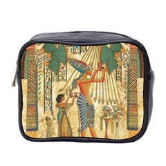 Egyptian Man Sun God Ra Amun Mini Toiletries Bag 2-Side