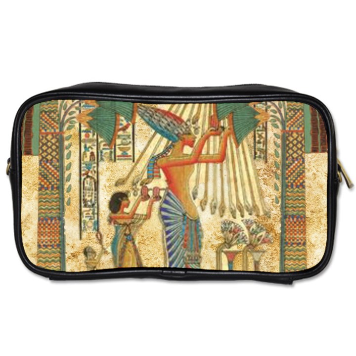 Egyptian Man Sun God Ra Amun Toiletries Bags 2-Side