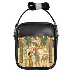 Egyptian Man Sun God Ra Amun Girls Sling Bags