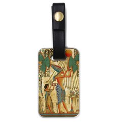 Egyptian Man Sun God Ra Amun Luggage Tags (One Side) 