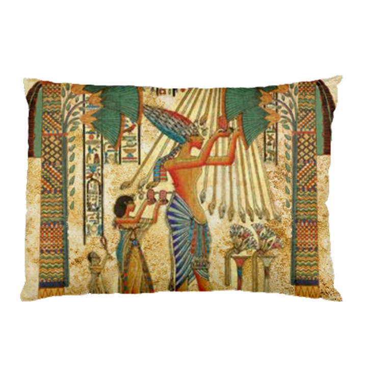 Egyptian Man Sun God Ra Amun Pillow Case (Two Sides)