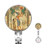 Egyptian Man Sun God Ra Amun Stainless Steel Nurses Watch Front