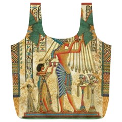 Egyptian Man Sun God Ra Amun Full Print Recycle Bags (L) 