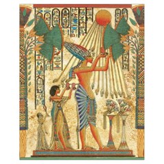 Egyptian Man Sun God Ra Amun Drawstring Bag (Small)