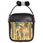 Egyptian Man Sun God Ra Amun Girls Sling Bags Front