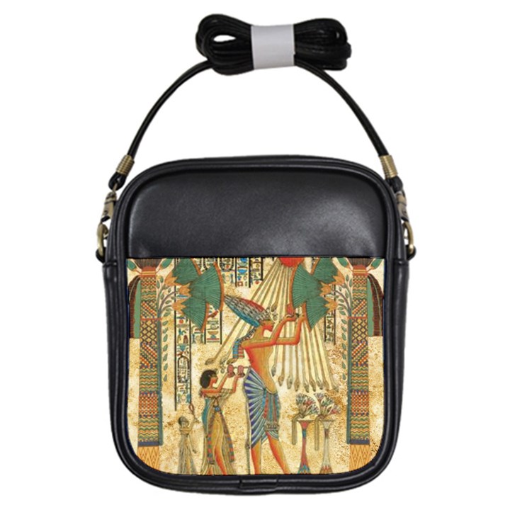 Egyptian Man Sun God Ra Amun Girls Sling Bags