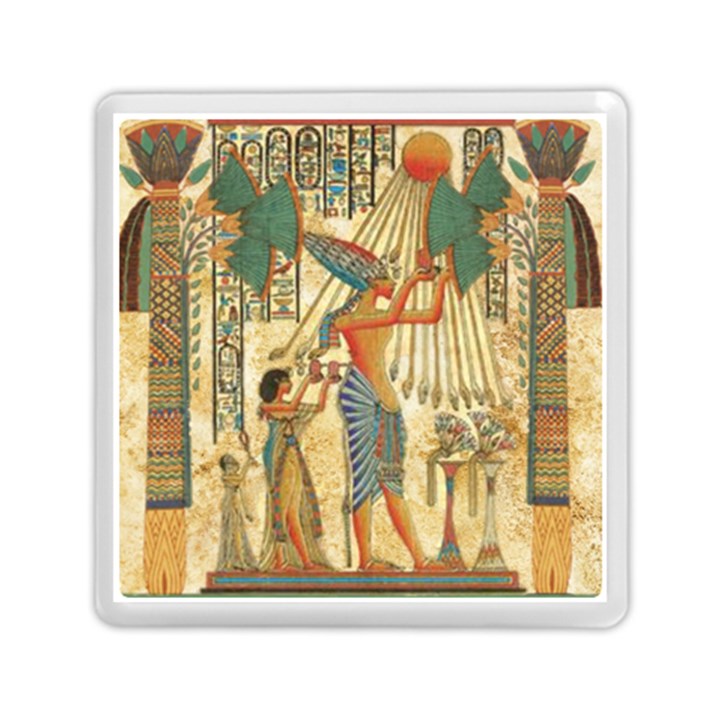 Egyptian Man Sun God Ra Amun Memory Card Reader (Square) 