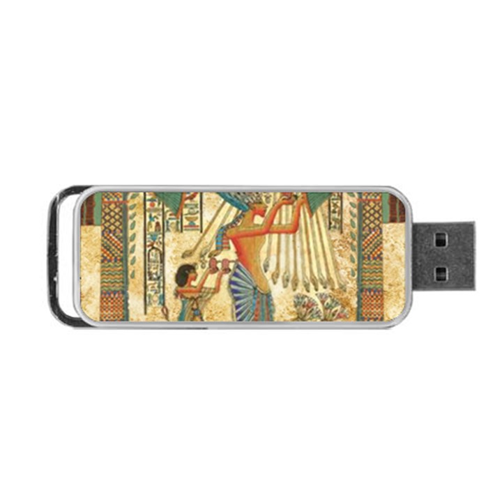 Egyptian Man Sun God Ra Amun Portable USB Flash (Two Sides)