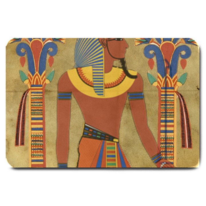 Egyptian Tutunkhamun Pharaoh Design Large Doormat 