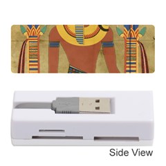 Egyptian Tutunkhamun Pharaoh Design Memory Card Reader (stick)  by Celenk