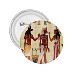 Egyptian Design Man Woman Priest 2 25  Buttons by Celenk