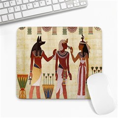 Egyptian Design Man Woman Priest Large Mousepads