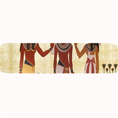 Egyptian Design Man Woman Priest Large Bar Mats by Celenk