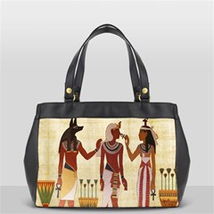 Egyptian Design Man Woman Priest Office Handbags (2 Sides) 