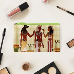 Egyptian Design Man Woman Priest Cosmetic Bag (xs) by Celenk