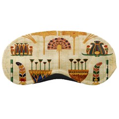 Egyptian Paper Papyrus Hieroglyphs Sleeping Masks by Celenk