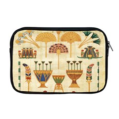 Egyptian Paper Papyrus Hieroglyphs Apple Macbook Pro 17  Zipper Case by Celenk