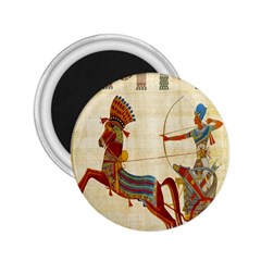 Egyptian Tutunkhamun Pharaoh Design 2 25  Magnets by Celenk