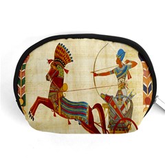 Egyptian Tutunkhamun Pharaoh Design Accessory Pouches (medium)  by Celenk