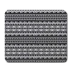 Zentangle Lines Pattern Large Mousepads by Celenk