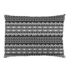 Zentangle Lines Pattern Pillow Case by Celenk