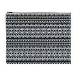 Zentangle Lines Pattern Cosmetic Bag (XL) Front