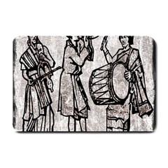 Man Ethic African People Collage Small Doormat  by Celenk