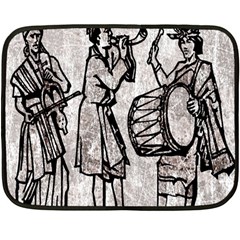 Man Ethic African People Collage Double Sided Fleece Blanket (mini)  by Celenk