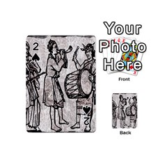 Man Ethic African People Collage Playing Cards 54 (mini)  by Celenk