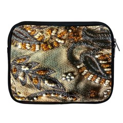 Texture Textile Beads Beading Apple Ipad 2/3/4 Zipper Cases